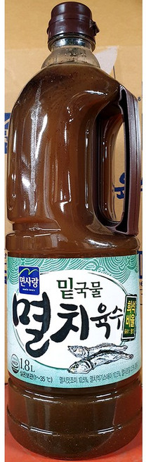 [면사랑] 멸치육수 (면사랑 프리미엄 1.8L), 1g, 1개