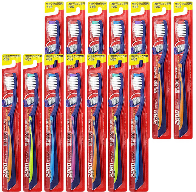 2080 토탈케어 칫솔 일반모, 14개, 1개입