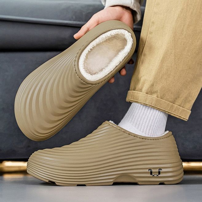 Modern Fashion 남여공용 다용도 방한화 무지 털신 슬리퍼 G50