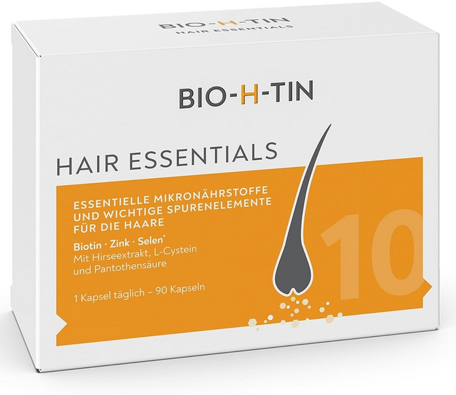 BIO-H-TIN 헤어 에센셜 비오틴 징크 90캡슐, 1개, 90정