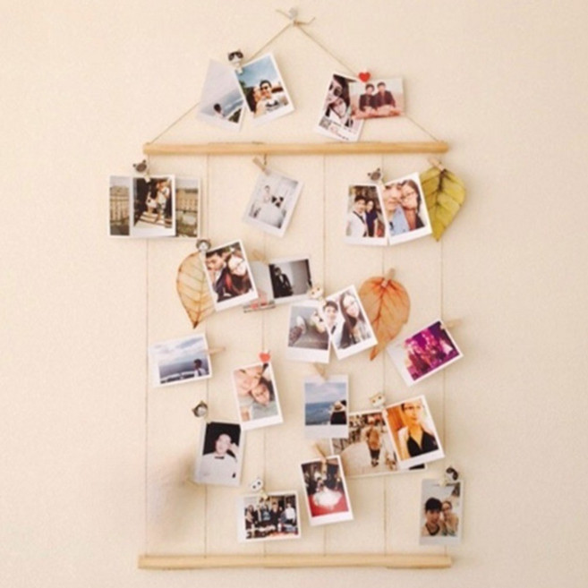 사진걸이판 벽에 사진 붙이기 걸이 대 벽꾸미기 행거