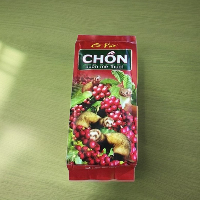 Buon Me Thuot 카페쫀 족제비 특산 커피 분쇄형, 500g, 1개, 핸드드립