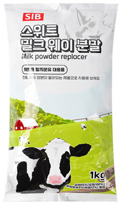 선인 스위트 밀크웨이 분말 1kg (탈지분유대체품), 1개