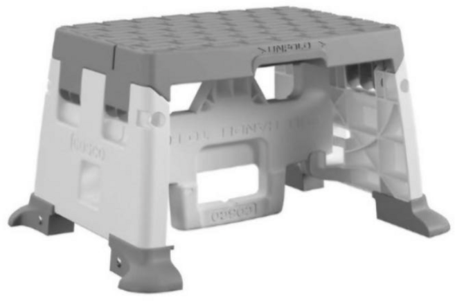 접이식 스텝 스툴 간이의자 미니 사다리 발판 1개 코스트코