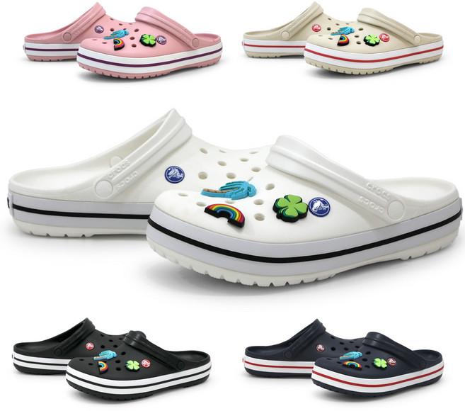 크록스 크록밴드 클로그 슬리퍼 샌들 여성 남성 11016 레츄 악세사리