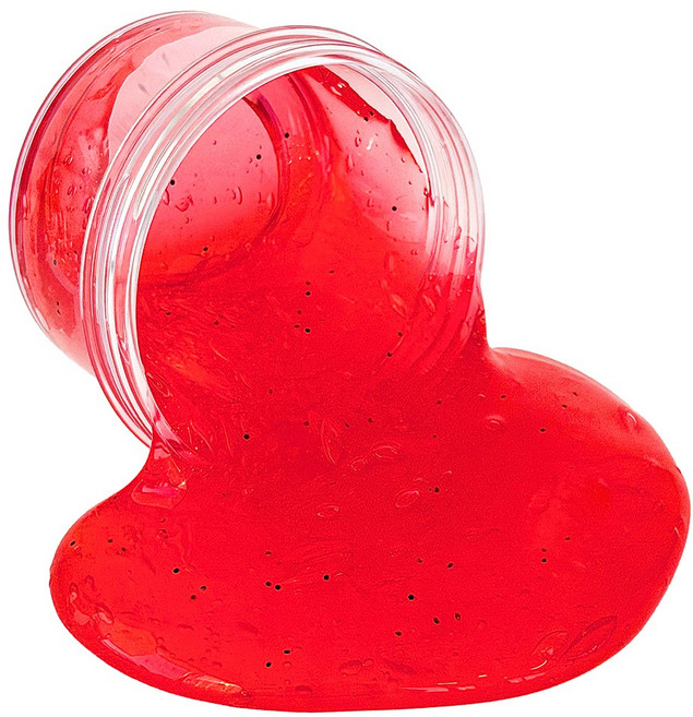 젤시스 수박퐁당 클리어 지글리슬라임 수제슬라임 안전한재료 스트레스해소 출렁쫀득, 1개