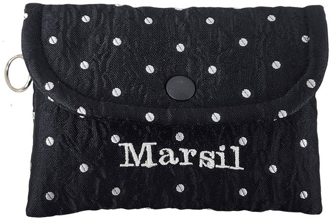 뷰레이터닷컴 마르실 수제 핸드메이드 미니 파우치 국산 코인 카드 동전지갑