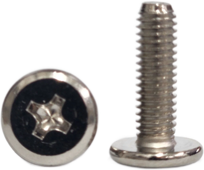 M6 조립볼트 의자볼트 평볼트 니켈도금, 10개, M6 x 1, 25mm