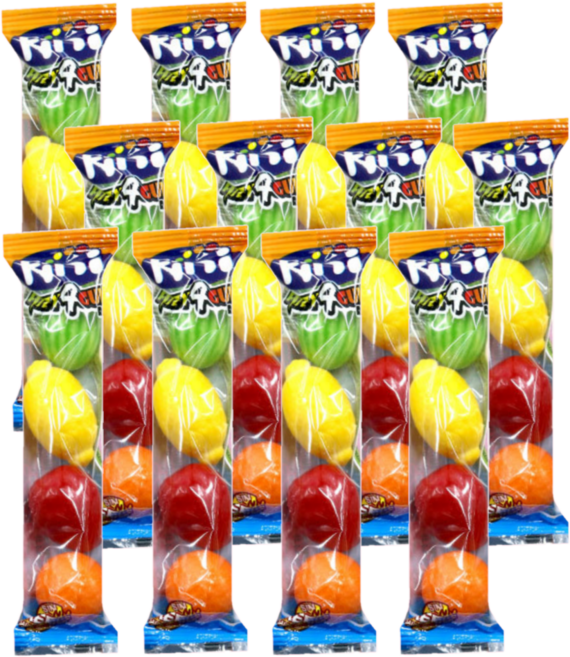 피니 피지 과일모양껌, 20g, 12개