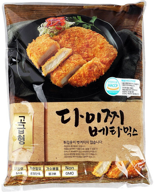 국내제조 다이찌 돈까스 베타믹스 고급형 5kg, 1개