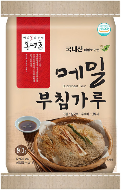 봉평촌 메밀 부침가루, 800g, 1개