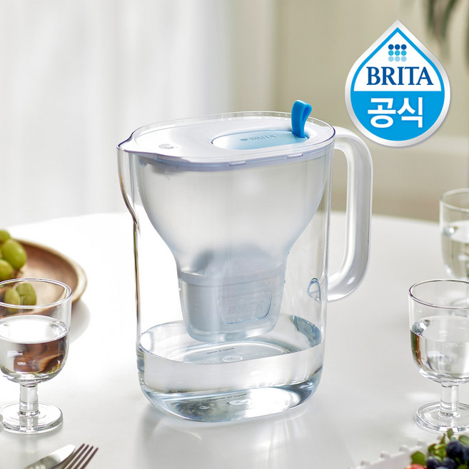브리타 정수기 스타일XL 3.6L+기본필터 1입, 없음