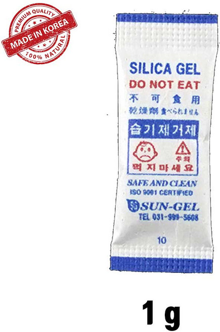 방습포 실리카겔 1g 100개 세트 국내생산