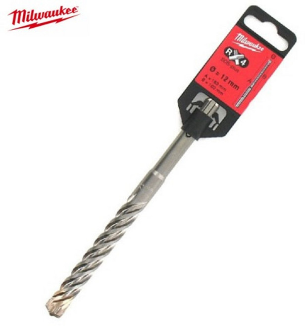 밀워키 드릴비트 SDS플러스 4날 5X115mm~32X450mm, 1개