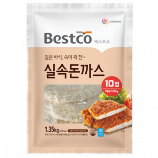 베스트코 실속돈까스 1.35kg x 1봉, 1개