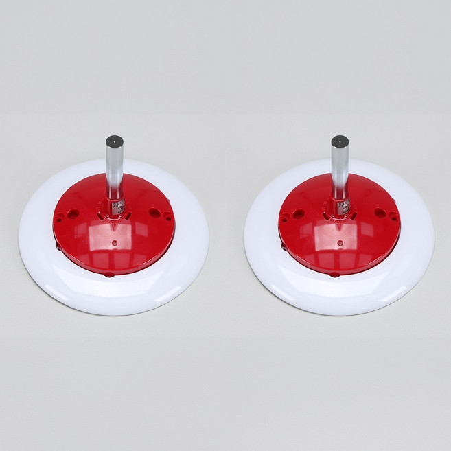 우리방재 차동식 스포트형 감지기 1+1, 화이트, 1세트