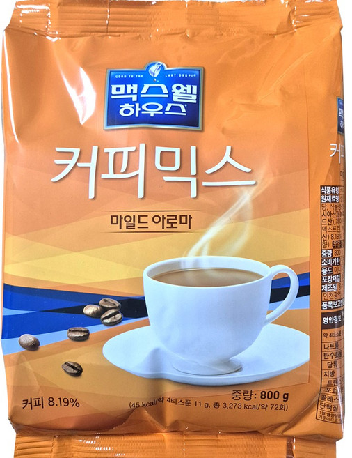 맥스웰하우스 마일드아로마 800g, 1개, 1개입