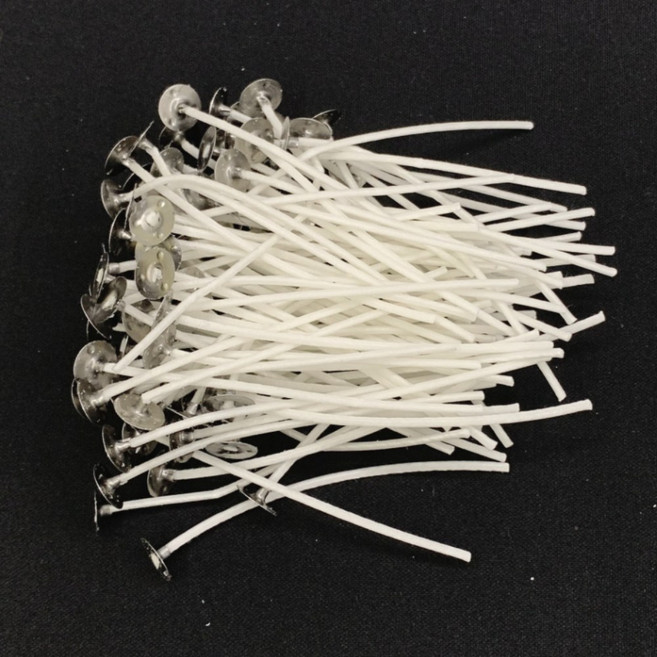 캔들재료 심지탭 양초심지 9cm 100개입, 1개