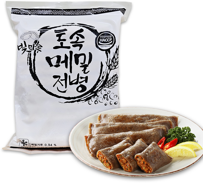 남녀노소 모두좋아하는 방아골토속메밀전병 푸드짱, 1.2kg, 1개