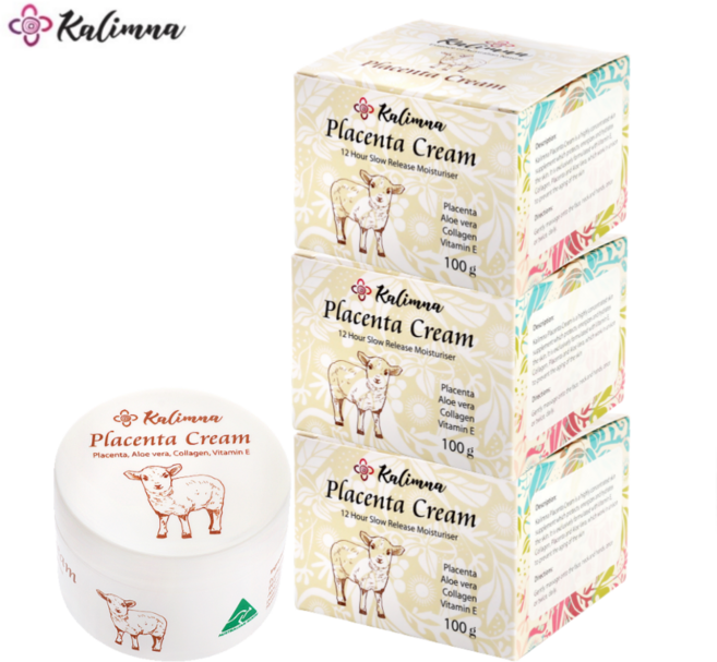 칼림나 플라센타 양태반 크림, 100g, 3개