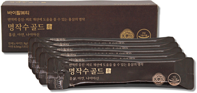 바이탈뷰티 명작수 홍삼 농축액, 20g, 30개