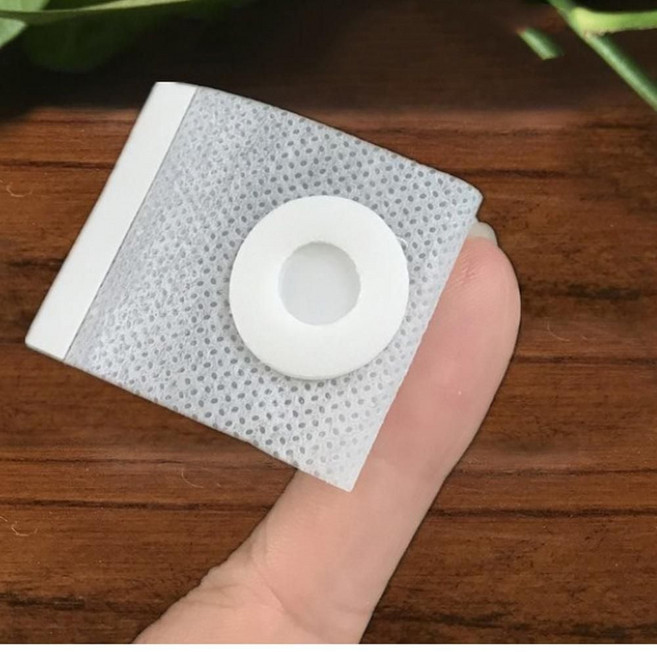 티눈밴드 티눈 사각 보호 밴드 보습 패치 물집 방지 쿠션 패드, 정사각형10p