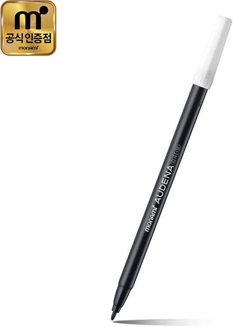 모나미 어데나 컴퓨터용 수성사인펜 500, 1개, 블랙