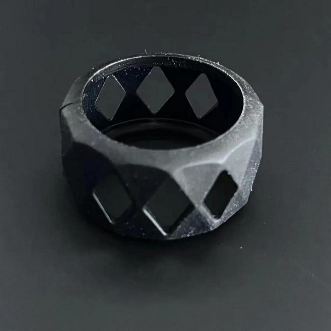 실리콘 케이스 장식 보호 미끄럼 방지 유리 병 밴드 링 제우스 그물 전구 버블 튜브 탱크, 1개, 4. blank