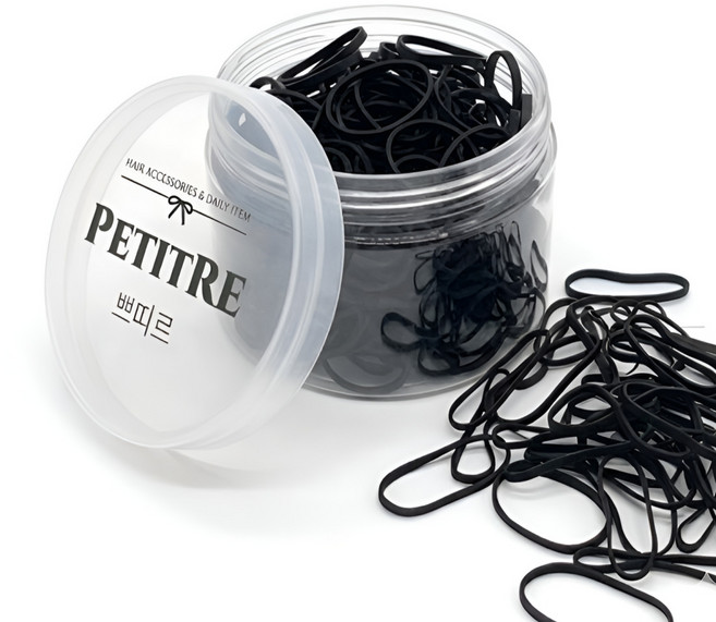 [국내제작] TPU 고탄력 대용량 아동용 컬러 레인보우 색고무줄