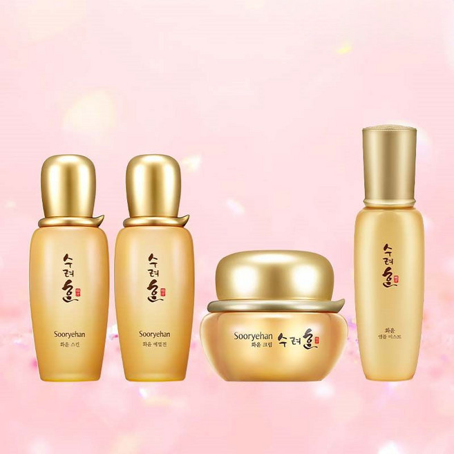 화윤 4종 세트(스킨+에멀젼+크림+미스트), 1세트