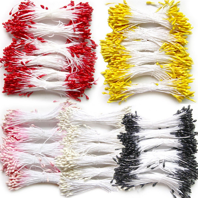 조화 꽃술 깨씨 / 조화꽃 만들기, 검정, 1세트