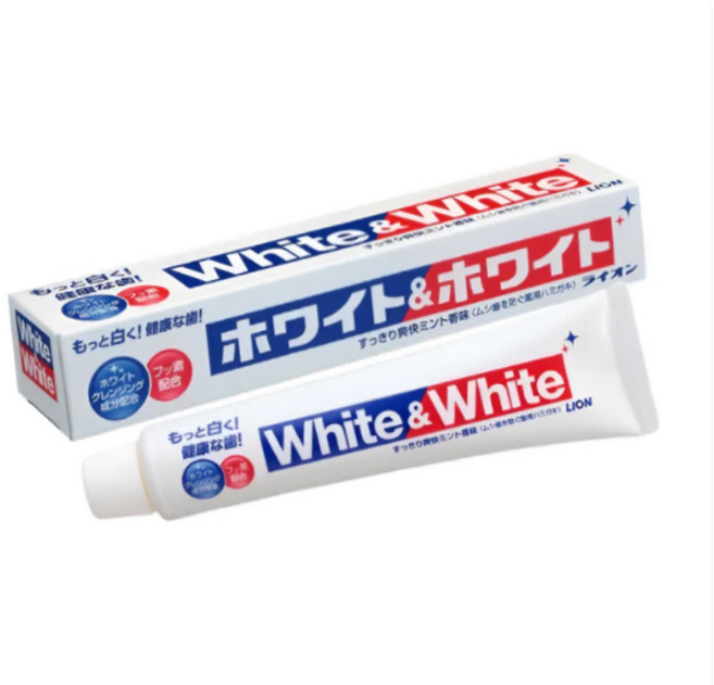 일본 정품 드럭스토어 일본 화이트&화이트 150g / 치약 3개세트