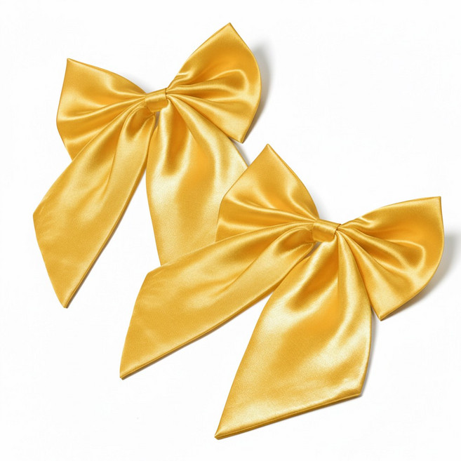 세련된 파티 단체복 유니폼 큰 리본 넥타이