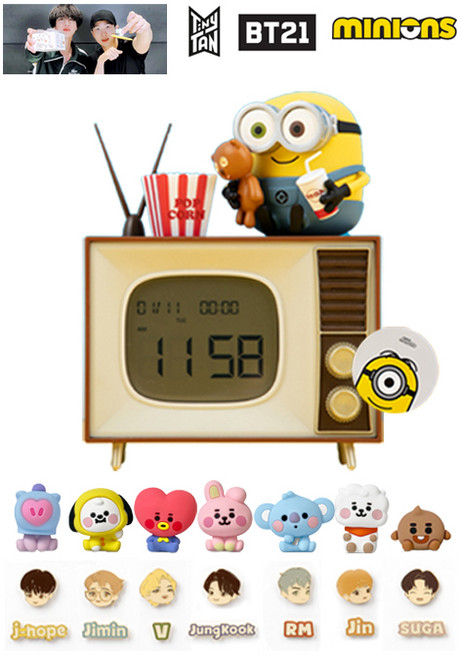 BTS BT21 미니언즈 타이니탄 BEST, 3.BTS 타이니탄 다이너마이트 포토 카드 키홀더, 정국 JK