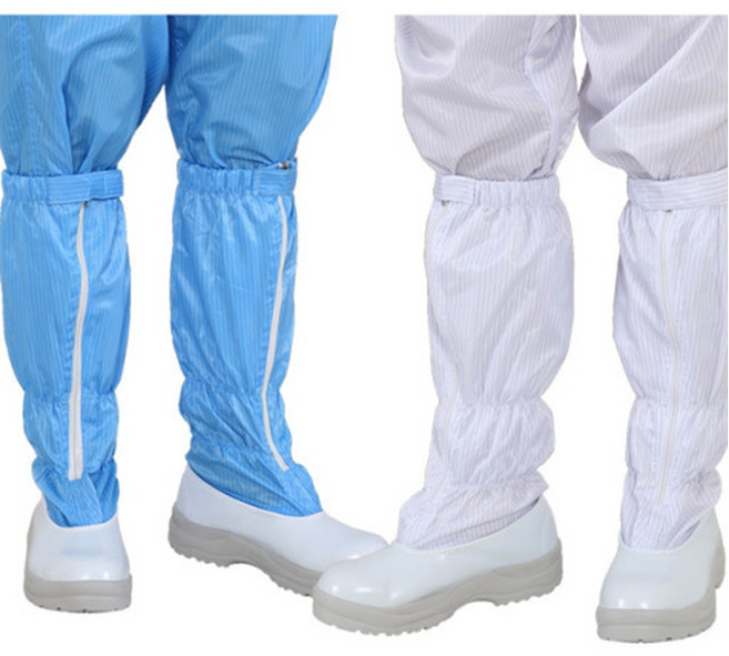 MK 제전안전부츠 크린룸안전부츠 발가락보호 발끝철심, 화이트, 1개