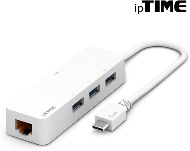 EFM EFM ipTIME U1003C (4포트/USB3.0 Type C/멀티포트), 1개