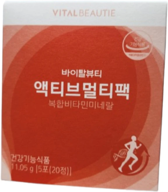 바이탈뷰티 액티브멀티팩 멀티비타민 30일분(시식용), 2.21g, 30개 - 쿠팡