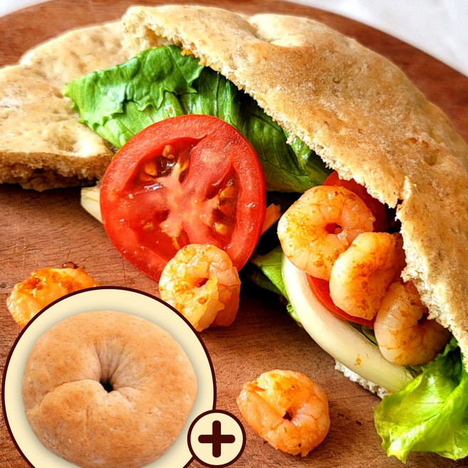 100% 우리 통밀 피타브레드 10개 천연발효 통곡물빵 우리밀 무첨가 통밀가루가 아닌 섬유질많은 껍질이 살아있는 통곡물빵 저당 당뇨빵 NO버터 NO방부제 NO우유 NO계란, 500g, 1세트