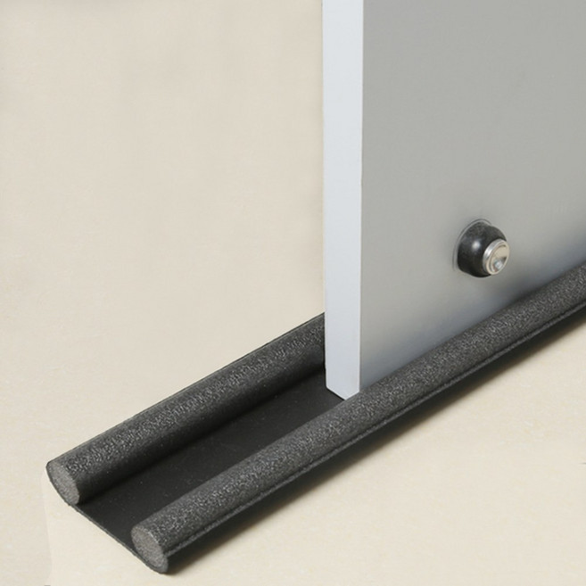 홈데코레 방문틈새막이 문틈막이, 블랙, 1개