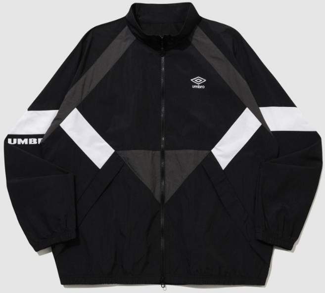 엄브로 팝러쉬 컬러블럭 스탠넥 바람막이 자켓 B1 UR123CJK34 BLK0 MCH0 SCW0 WHT0 YOR0