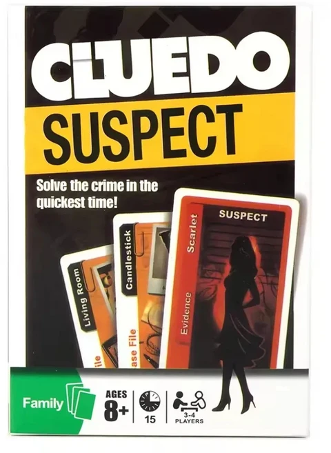 보드게임 타로카드 학교 교재 야외 초등 추리 체스 크리스마스 유니버셜 우노 퍼즐 최신 클루도 카드 게임, 01 DS26-Cluedo