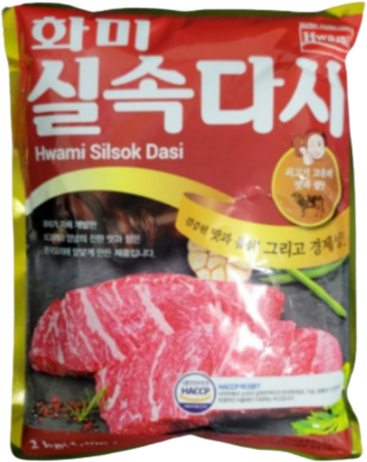 화미 쇠고기 실속다시, 2kg, 5개