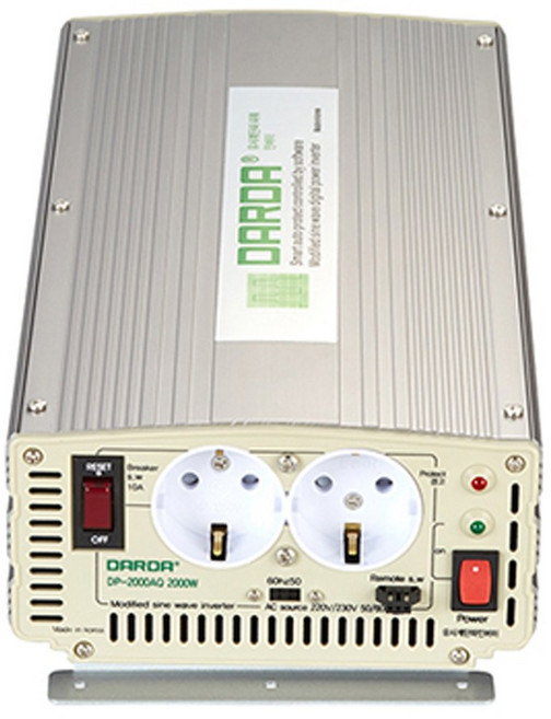 다르다 인버터 12v-2kw 유사계단파 국내산, 1개
