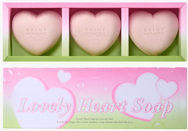 [뱅네프생토노레] 사봉 파퓨메 프랑스향 향수비누 선물세트, 3개입, 90g