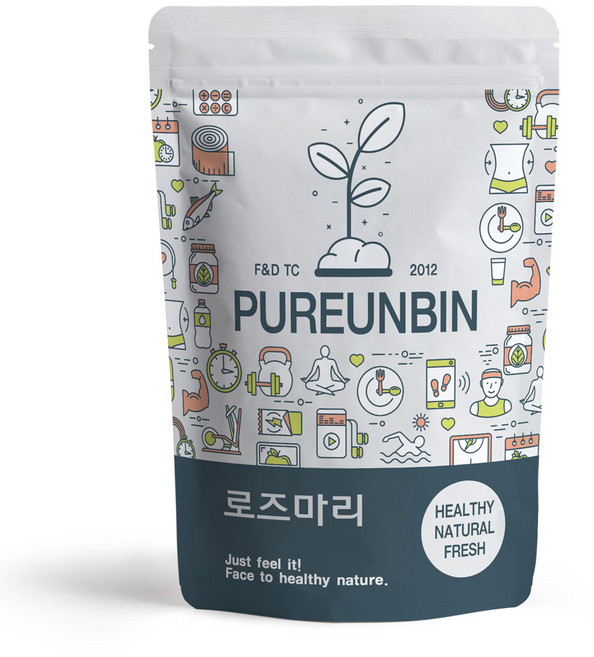 푸른빈 로즈마리 홀 향신료, 500g, 1개