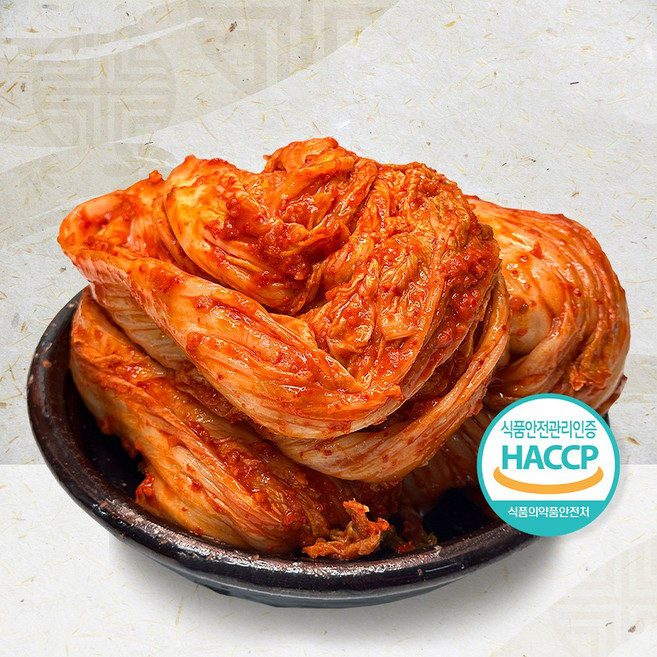 국민쿡 갓담은 전라도 포기김치, 1개, 1kg