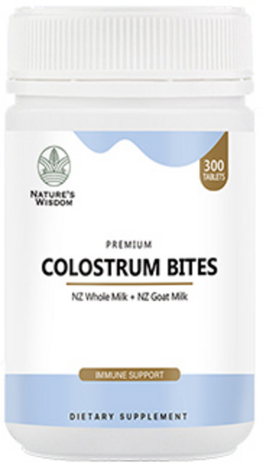 뉴질랜드 네이처스위즈덤 산양유 초유 바이트, 1개, 300정