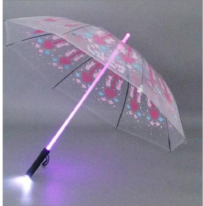 LED 빛나는 광선 검 우산 인싸 공연 특이한 무대 라이트우산