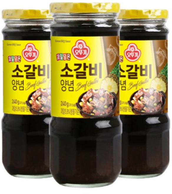 오뚜기 소갈비양념, 240g, 18개