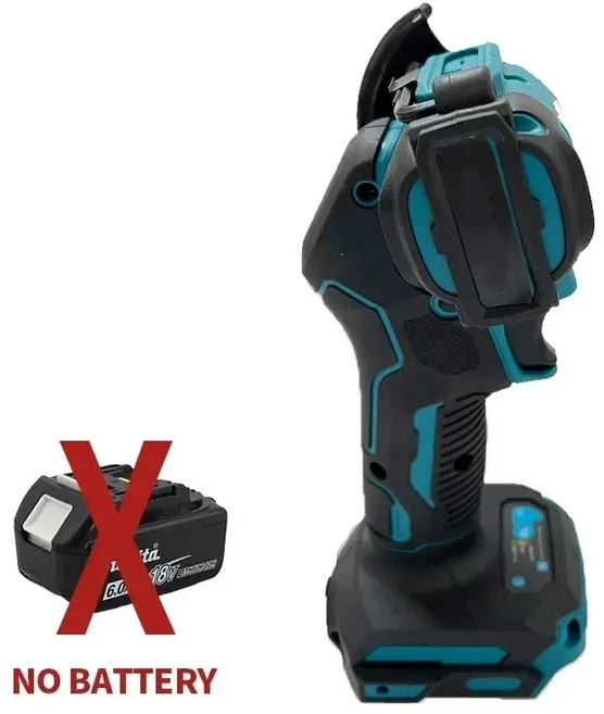 Makita 18V 배터리 3 인치 미니 앵글 그라인더 커팅 머신 무선 전기 연삭 공구, 01 Nobattery